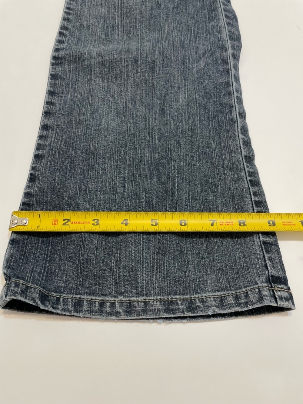 Oh Baby By Motherhood Comfort Waist Blue Denim Maternity Boot Cut Jeans Size M - Picture 5 of 12